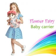 Angel Shine Flower Fairy Baby Doll Carrier (Pink Flower)