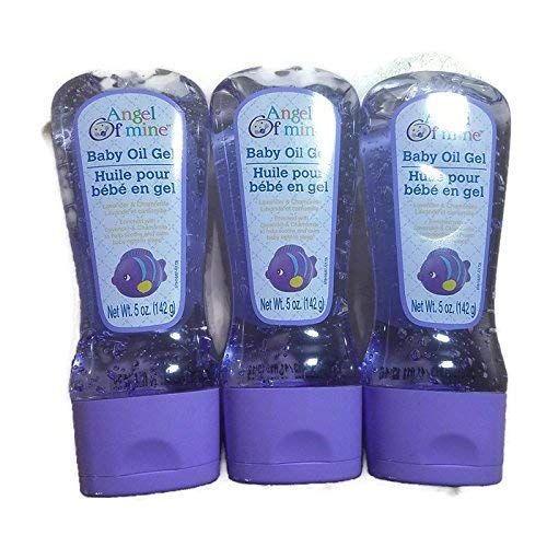  Angel of Mine Baby Oil Gel - Lavender and Chamomile - Pack of 3
