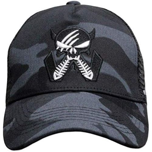  [아마존베스트]Angel-Berger Wild Devil Baits Cap Angel Hat Caps Fishing Hats Fishing Hat Baseball Cap