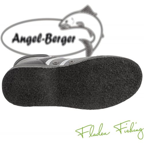  [아마존베스트]Angel-Berger Fladen Fishing Wading Boots in Studded Felt Sole Wading Boots and Berger Wallet