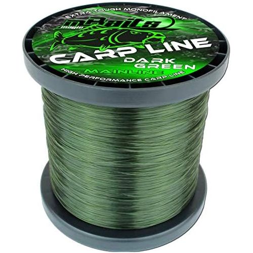  [아마존베스트]Angel-Berger Magic Baits Carp Line Dark Green Mainline Monofilament Line