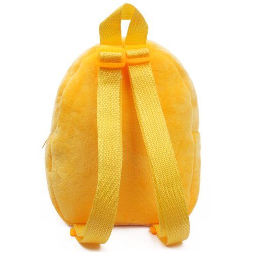  AngelGift Adorable Cartoon Plush Schoolbag Nursery Small Backpack Rucksack Bag for Baby Kids Child (1-3yrs) (Rubber Duck)