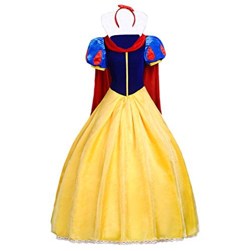  할로윈 용품Angelaicos Womens Princess Costume Dress Cloak Headband