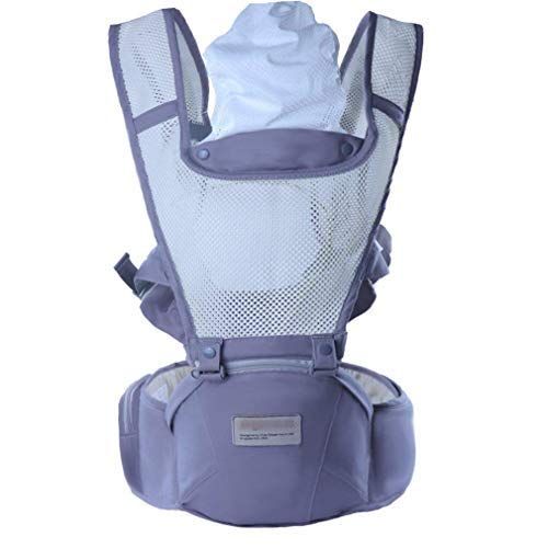  Angelbaby Baby Carrier with Hip Seat, 6-in-1 Convertible Carrier, 360 Ergonomic Baby Carrier Backpack, COOL MESH for Summer - for 8-33lbs - Baby Wrap Carrier, Baby Carriers Front and Back To