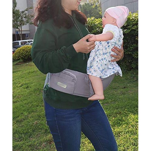  Angelbaby Baby Infant Hip Seat Carrier, Toddler Waist Seat Stool Carrier Convinient Baby Front Carrier...