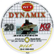 [아마존베스트]WFT Round Dynamix Pilk Yellow 220 m Braided Line for Sea Fishing, Fishing Line for Norway