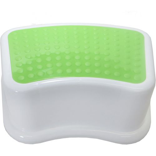  Angels Kids Best Friend Kids Green Step Stool, Take It Along in Bedroom, Kitchen, Bathroom and Living Room. Great for Potty Training and Toy Room Gift