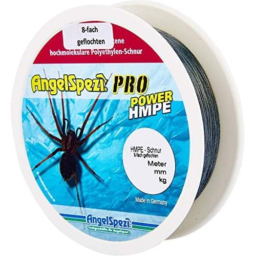  [아마존베스트]Angelspezi PRO Power Line 8 Way Braided Fishing String Extremely Smooth Round Fishing Line 135m