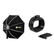 Angler On-Camera Flash FastBox Octagonal Softbox Kit (28