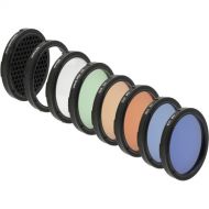 Angler FastBox Color Correction Filter Kit with Diffuser and 40° Grid