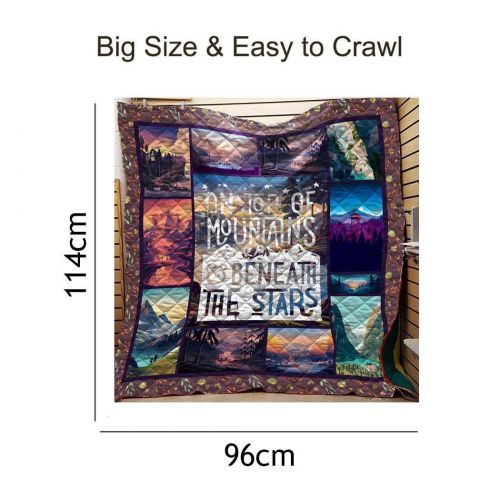  Angoo DREAMVAN Creative Camping Blanket Portable Rectangle Printed Beach Pad Outdoor Picnic Mat Blankets