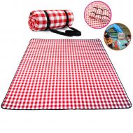 Angoo Buttoncotton 79 x 118 inch Picnic Mats Outdoor Tents Lawn Mats Outing Picnic Cloth