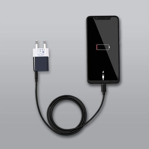  [아마존베스트]Angreat 15 W-Ladegerat mit USB-C-Kabel, Typ-C-Stecker, fuer Fire HD 10 und das neue Fire HD 8-Tablet