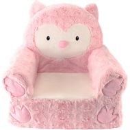 Animal Adventure | Sweet Seats | Pink Owl Childrens Plush Chair