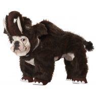 Animal Planet Wooly Mammoth Dog Costume, Brown