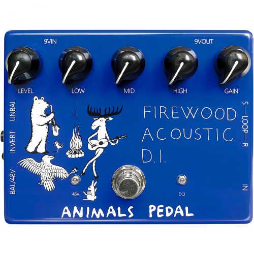  Animals Pedal},description:The Animals Pedal Firewood Acoustic D.I. is an active D.I. pedal that gives more power to electric and acoustic guitars for both live stage performances