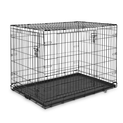  Animaze 2-Door Folding Dog Crate