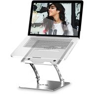 Adjustable Laptop Stand, Anivia Foldable Ergonomic Aluminum Computer Stand Holder with Heat-Vent, Laptop Riser Compatible with MacBook Air Pro, HP, Dell,Lenovo, All Notebook 10-17