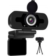 [아마존베스트]Anivia 1080p HD Webcam W8, USB Desktop Laptop Camera, Mini Plug and Play Video Calling Computer Camera, Built-in Mic, Flexible Rotatable Clip