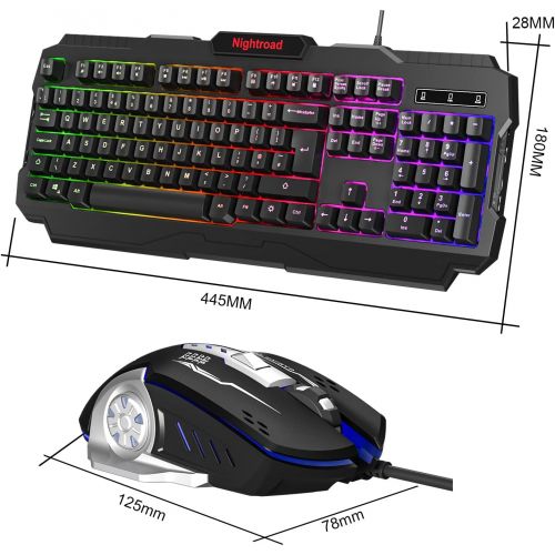  [아마존베스트]Anivia Keyboard, Black