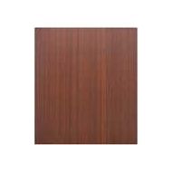 Anji Mountain Bamboo Office Chair Mat (Roll-Up), 48 x 60 x 8mm, Dark Cherry, No Tongue, Rubber Backing, 4 Slats