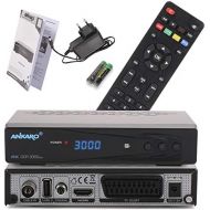 Ankaro DCR 3000 Plus Digital 1080P Full HD Cable Receiver for Cable TV with PVR Recording Function (HDTV, DVB C/C2, HDMI, Scart, Coaxial, Media Player, USB) Automatic Installation