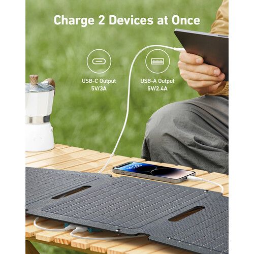 앤커 Anker SOLIX PS30 Portable Solar Panel (30W)