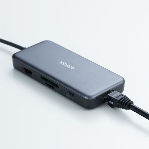 앤커 ANKER PowerExpand+ 7-Port USB 3.0 Multi-Adapter Hub with Charging and Ethernet