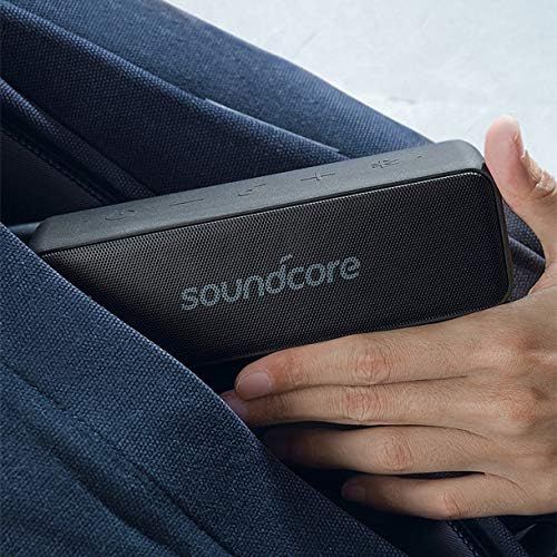 앤커 [아마존 핫딜]  [아마존핫딜]Anker Soundcore Motion B, Portable Bluetooth Speaker, with 12W Louder Stereo Sound, IPX7 Waterproof, and 12+ Hr Longer-Lasting Playtime, Soundcore Speaker Upgraded Edition for Home