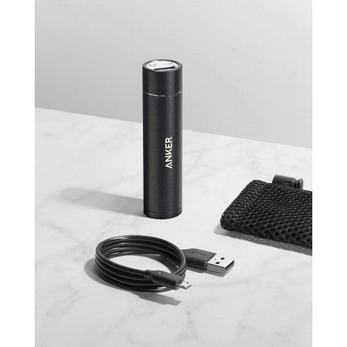 앤커 [아마존 핫딜]  [아마존핫딜]Anker PowerCore+ Mini, 3350mAh Lipstick-Sized Portable Charger (Premium Aluminum Power Bank), One of The Most Compact External Batteries, Compatible with iPhone Xs/XR, Android Smar