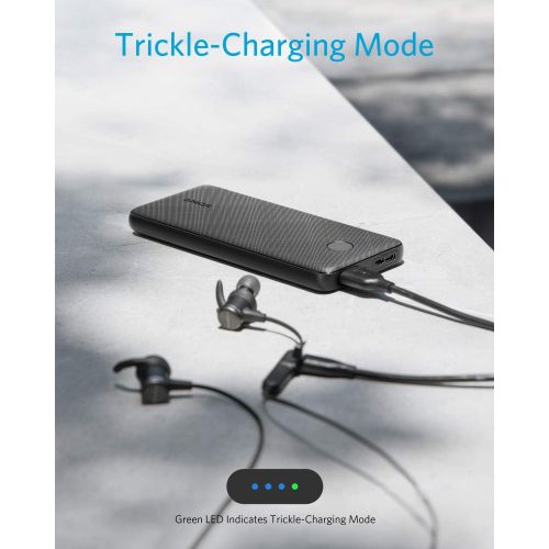 앤커 [아마존 핫딜]  [아마존핫딜]Anker PowerCore Slim 10000, Ultra Slim Portable Charger, Ultra-Compact 10000mAh External Battery, High-Speed PowerIQ and VoltageBoost Charging Technology Power Bank for iPhone, Sam