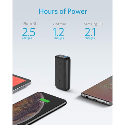 앤커 [아마존 핫딜]  [아마존핫딜]Anker PowerCore 10000 PD Redux, 10000mAh Portable Charger USB-C Power Delivery (18W) Power Bank for iPhone 11/11 Pro / 11 Pro Max / 8 / X/XS Samsung S10, Pixel 3/3XL, iPad Pro 2018