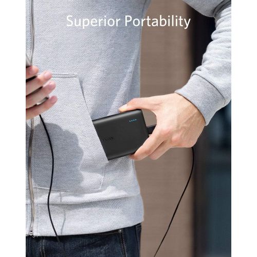 앤커 [아마존 핫딜] [아마존핫딜]Anker PowerCore 13000 Portable Charger - Compact 13000mAh 2-Port Ultra Portable Phone Charger Power Bank with PowerIQ and VoltageBoost Technology for iPhone, iPad, Samsung Galaxy (