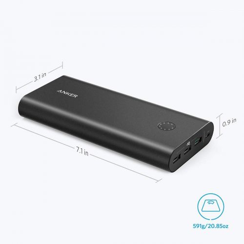 앤커 [아마존 핫딜] [아마존핫딜]Anker [Quick Charge] PowerCore+ 26800 Premium Portable Charger with Qualcomm Quick Charge 3.0 (Aluminum 3-Port Ultra-High-Capacity External Battery) [Recharges 2X Faster]