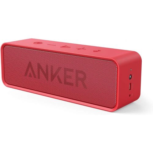 앤커 [아마존 핫딜] [아마존핫딜]Anker SoundCore 24-Hour Playtime Bluetooth Speaker with 10W Limited Output, Stereo Sound, Rich Bass, 66 ft Bluetooth Range, Built-in Mic. Portable Wireless Speaker for iPhone, Sams