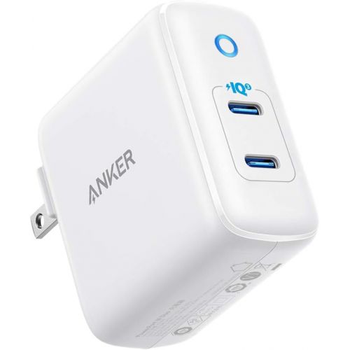 앤커 [아마존 핫딜] [아마존핫딜]Anker 36W 2-Port PIQ 3.0 USB C Charger, PowerPort III Duo Type C Wall Charger, Foldable Plug, Power Delivery for iPhone 11/11 Pro / 11 Pro Max/XR/Xs/Max/X, Galaxy, Pixel, iPad Pro