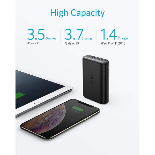 앤커 [아마존핫딜][아마존 핫딜] Anker PowerCore 15000 Redux, Compact 15000mAh 2-Port Ultra-Portable Phone Charger Power Bank with PowerIQ and VoltageBoost Technology for iPhone, iPad, Samsung Galaxy