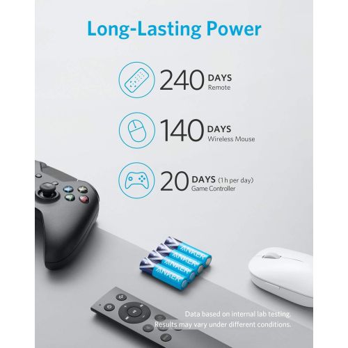 앤커 [아마존 핫딜] [아마존핫딜]Anker Alkaline AAA Batteries (48-Pack), Long-Lasting & Leak-Proof with PowerLock Technology, High Capacity Triple A Batteries with Adaptive Power and Superior Safety