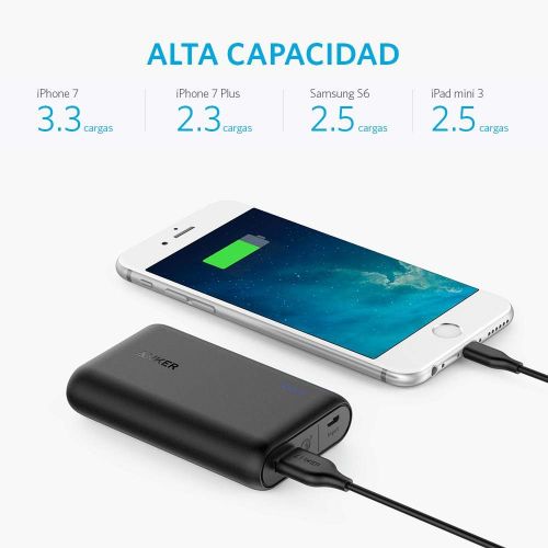 앤커 [아마존핫딜][아마존 핫딜] [Upgraded with PowerIQ] Anker PowerCore Speed 10000 QC, Qualcomm Quick Charge 3.0 Portable Charger, 10000mAh Power Bank for Samsung, iPhone, iPad and More