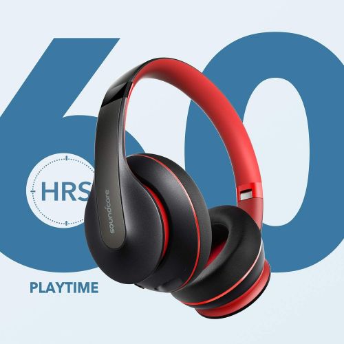 앤커 [아마존핫딜][아마존 핫딜] Anker Soundcore Life Q10 Wireless Bluetooth Headphones, Over Ear and Foldable, Hi-Res Certified Sound, 60-Hour Playtime and Fast USB-C Charging, Deep Bass, Aux Input