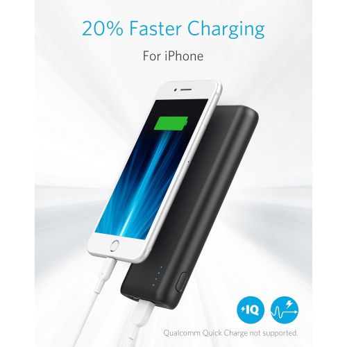 앤커 [아마존핫딜][아마존 핫딜] Portable Charger Anker PowerCore 20100mAh - Ultra High Capacity Power Bank with 4.8A Output and PowerIQ Technology, External Battery Pack for iPhone, iPad & Samsung Galaxy & More (