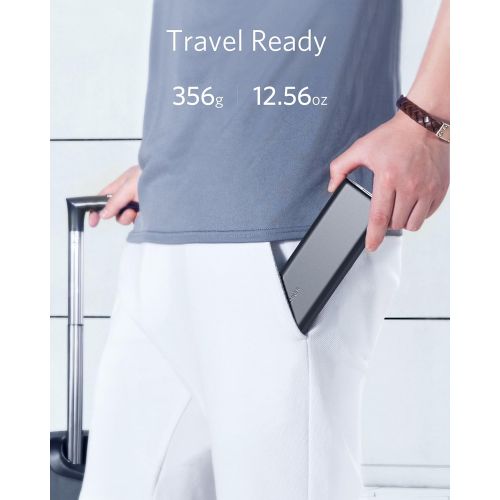 앤커 [아마존핫딜][아마존 핫딜] Portable Charger Anker PowerCore 20100mAh - Ultra High Capacity Power Bank with 4.8A Output and PowerIQ Technology, External Battery Pack for iPhone, iPad & Samsung Galaxy & More (