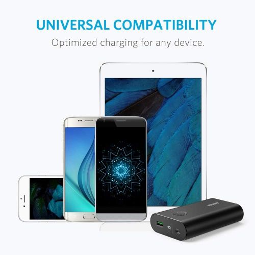 앤커 [아마존핫딜][아마존 핫딜] Anker PowerCore+ 10050 Premium Aluminum Portable Charger with Qualcomm Quick Charge 3.0, 10050mAh Power Bank with PowerIQ Technology for iPhone, iPad, Samsung Galaxy, Android Phone