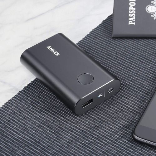 앤커 [아마존핫딜][아마존 핫딜] Anker PowerCore+ 10050 Premium Aluminum Portable Charger with Qualcomm Quick Charge 3.0, 10050mAh Power Bank with PowerIQ Technology for iPhone, iPad, Samsung Galaxy, Android Phone