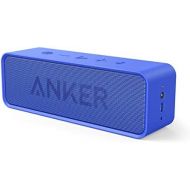 [아마존베스트]Anker SoundCore Bluetooth Speaker with 24-Hour Playtime, 66-Feet Bluetooth Range & Built-in Mic, Dual-Driver Portable Wireless Speaker with Low Harmonic Distortion and Superior Sou