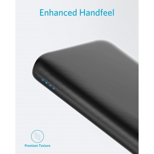 앤커 [아마존베스트]Anker PowerCore Lite 10000mAh, USB-C Input (Only), High Capacity Portable Charger, Slim and Light External Battery for iPhone, Samsung Galaxy, and More