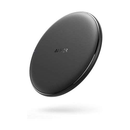 앤커 [아마존베스트]Wireless Charger, Anker 10W Qi-Certified Wireless Charging Pad, Compatible iPhone Xs Max/XR/XS/X/8/8 Plus, 10W Fast-Charging Galaxy S10/S9/S9+/S8/Note 9/Note 8, PowerWave Pad (No A