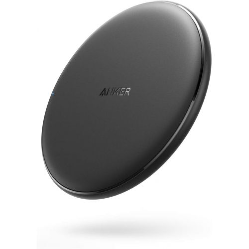 앤커 [아마존베스트]Wireless Charger, Anker 10W Qi-Certified Wireless Charging Pad, Compatible iPhone Xs Max/XR/XS/X/8/8 Plus, 10W Fast-Charging Galaxy S10/S9/S9+/S8/Note 9/Note 8, PowerWave Pad (No A