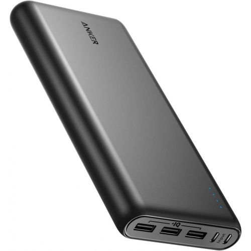 앤커 [아마존 핫딜]  [아마존핫딜]Anker PowerCore 26800mAh Power Bank Externer Akku mit Dual Input Ladeport, Doppelt so Schnell Wiederaufladbar, 3 USB Ports fuer iPhone XR/XS/X / 8 / 8Plus / 7, Samsung Galaxy und we