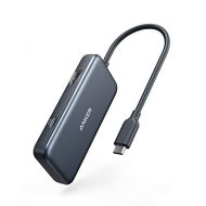 [아마존 핫딜]  [아마존핫딜]Anker Premium 4-in-1 USB-C Hub, 4K USB-C auf HDMI Adapter, mit 2 USB 3.0 Ports, mit 60W Power Delivery Ladeport fuer MacBook Pro 2016/2017 / 2018, Chromebook, XPS und viele mehr (in